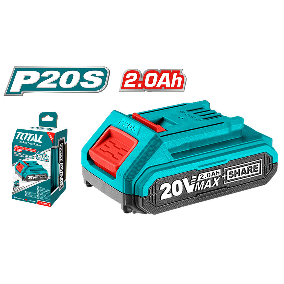 BATERIA 20V 2.0AH INDUSTRIAL ION LITHIUM TOTAL