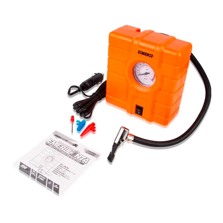 COMPRESOR EMERLLANTA 12V-70W