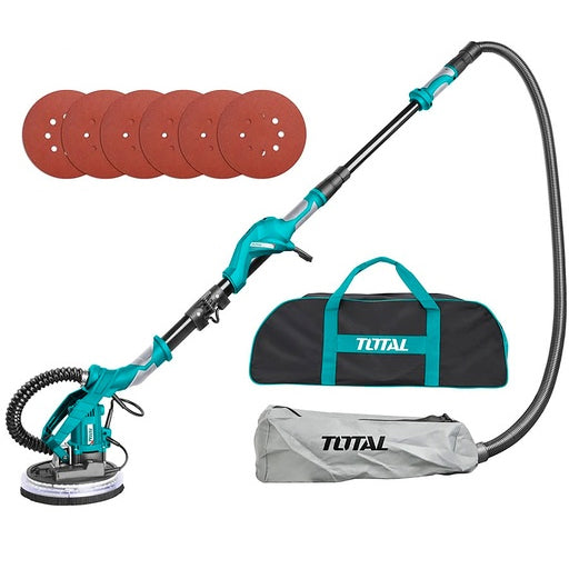 LIJADORA DE PARED Y PISO 1050W INDUSTRIAL TOTAL INCLUYE ACCESORIOS (UTWS10501)