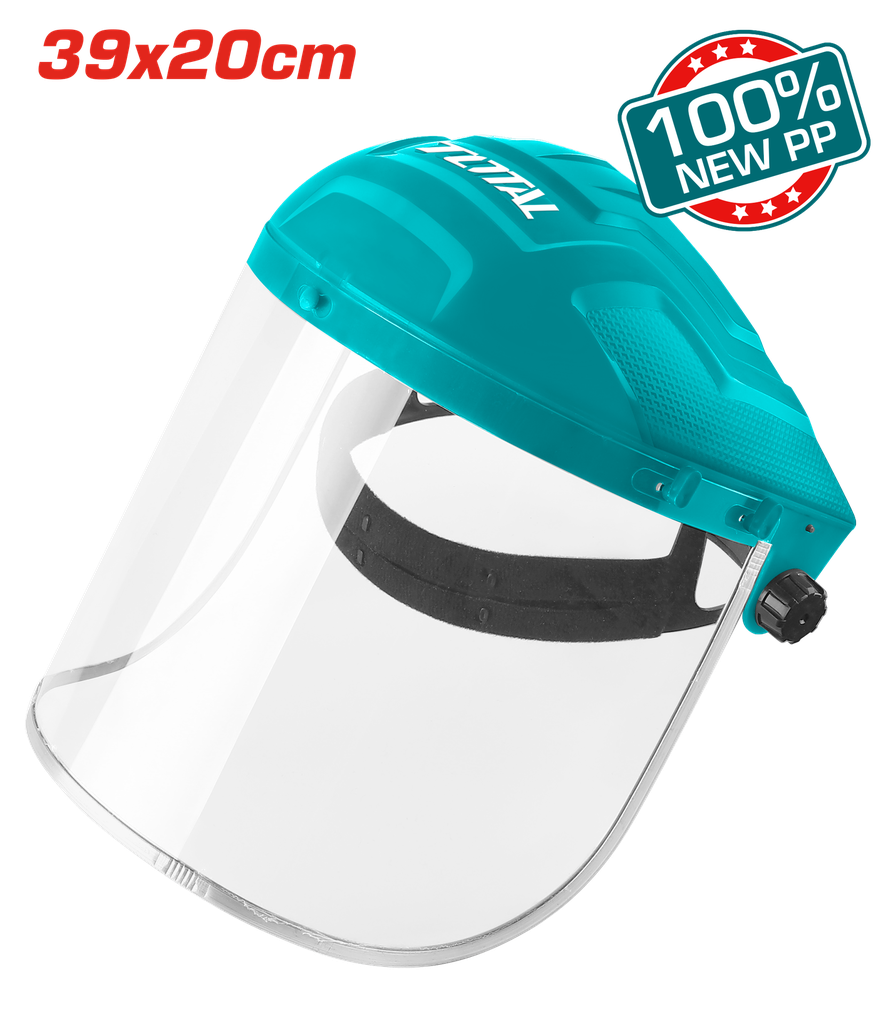 CARETA ESMERILAR INDUSTRIAL VERDE VISOR EN POLICARBONATO SUPER TOTAL