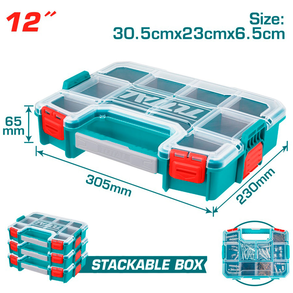 CAJA ORGANIZADORA 12" SUPER TOTAL (TPBX1121)