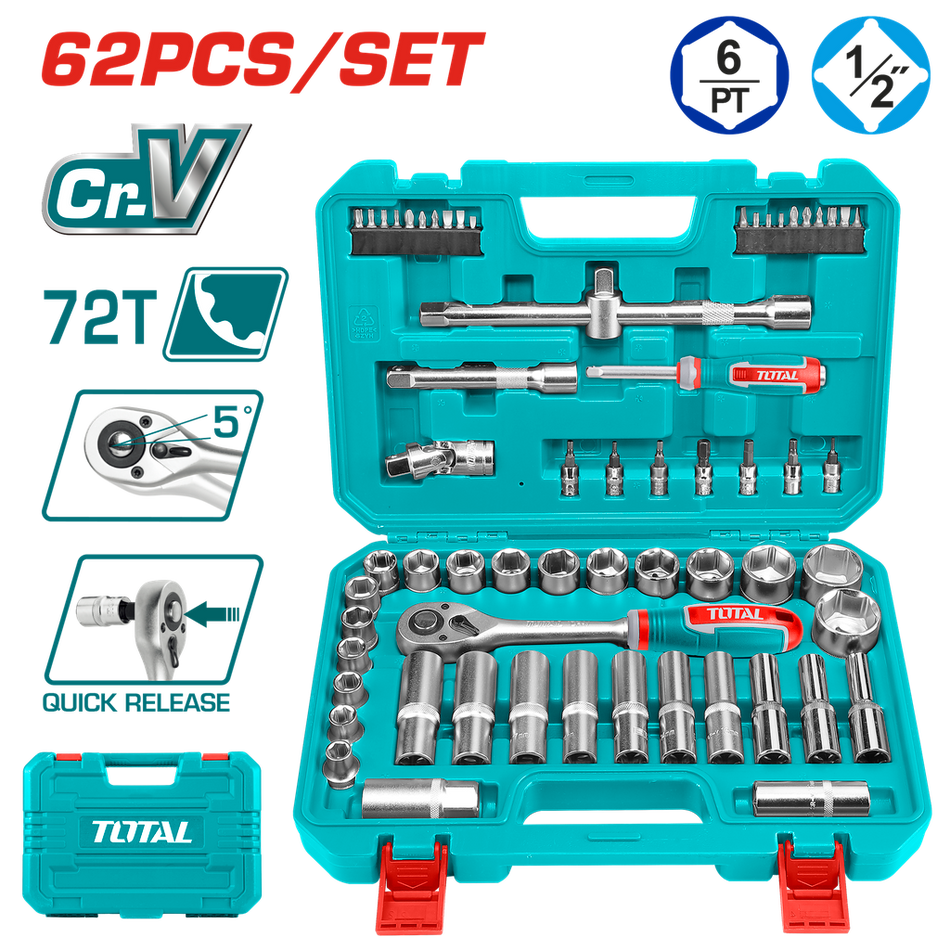 RACHE CON COPAS 1/2 X 62 PZS INDUSTRIAL SUPER TOTAL (THT121602)