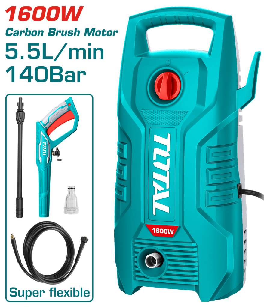 HIDROLAVADORA 1600W 2030PSI 120V TOTAL