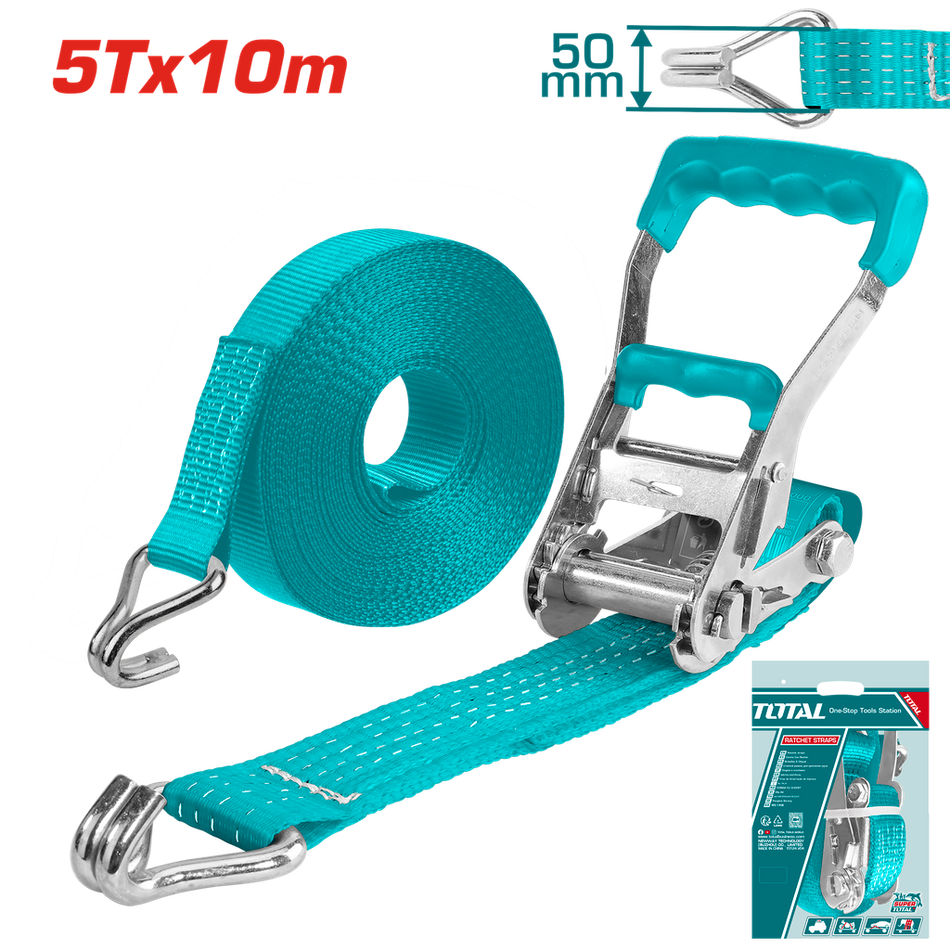 CUERDA PARA CARGA 5T 10 MTS SUPER TOTAL THTRS5101