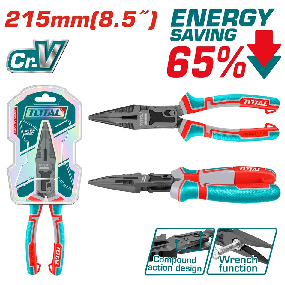 PINZA 8.5" CROMO VANADIUM INDUSTRIAL TOTAL (THTC520806)