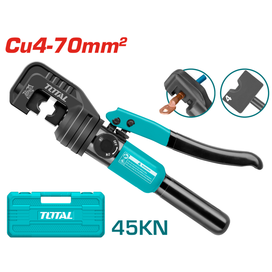 PONCHADORA HIDRAULICA CU4-70MM2 45KN TOTAL (THCT070)