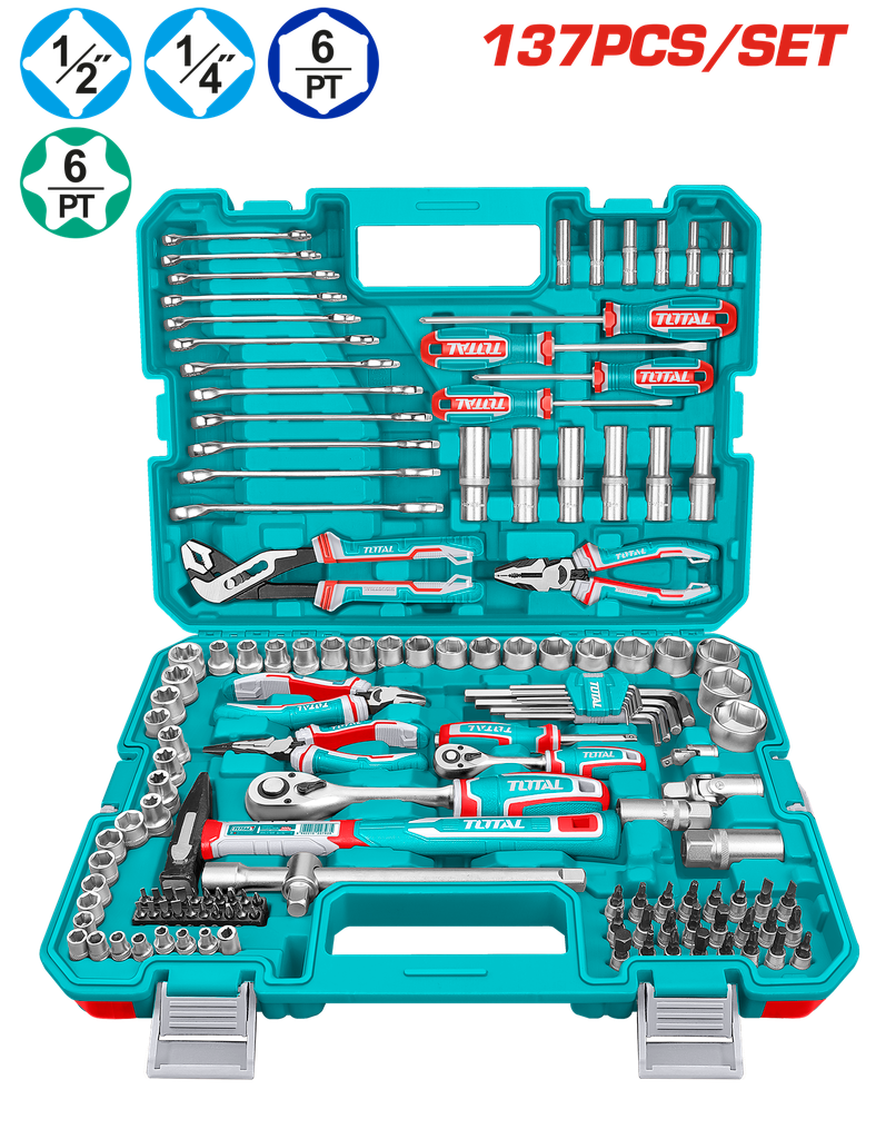 RACHE CON COPAS 1/2,1/4 X 137 PZS INDUSTRIAL SUPER TOTAL (THKTHP21376)