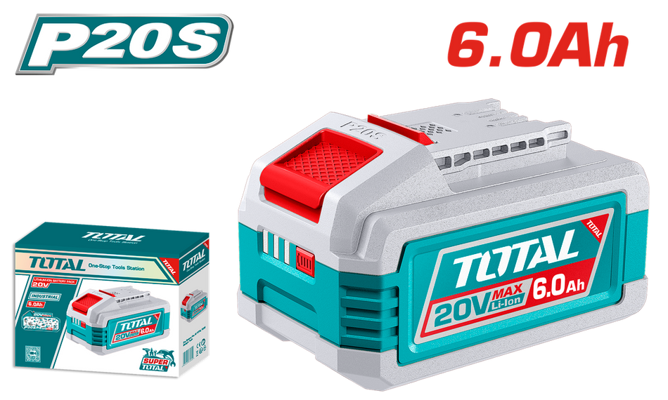 BATERIA 20V 6.0AH INDUSTRIAL ION LITHIUM TOTAL (TFBLI2126)