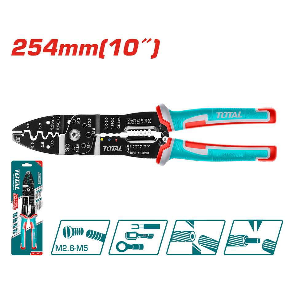 ALICATE PELACABLE 10" MULTIUSO INDUSTRIA