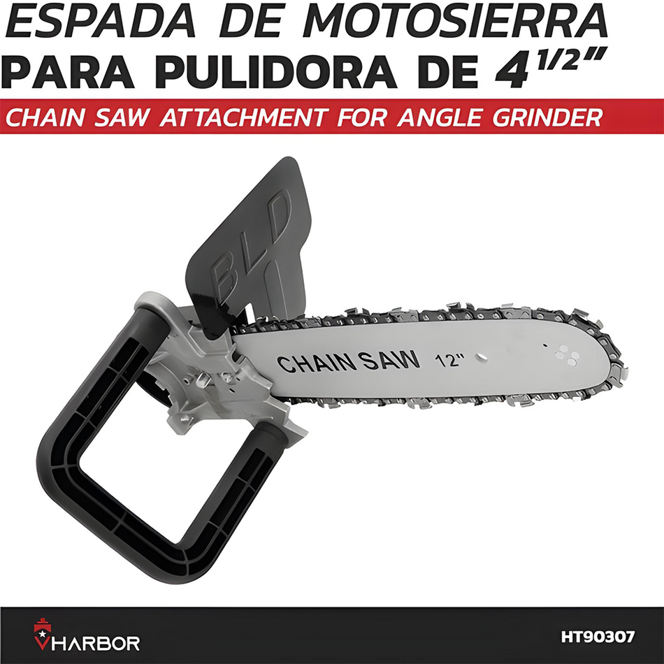 BASE CADENA DE MOTOSIERRA PARA PULIDORA VHARBOR (HT90307)