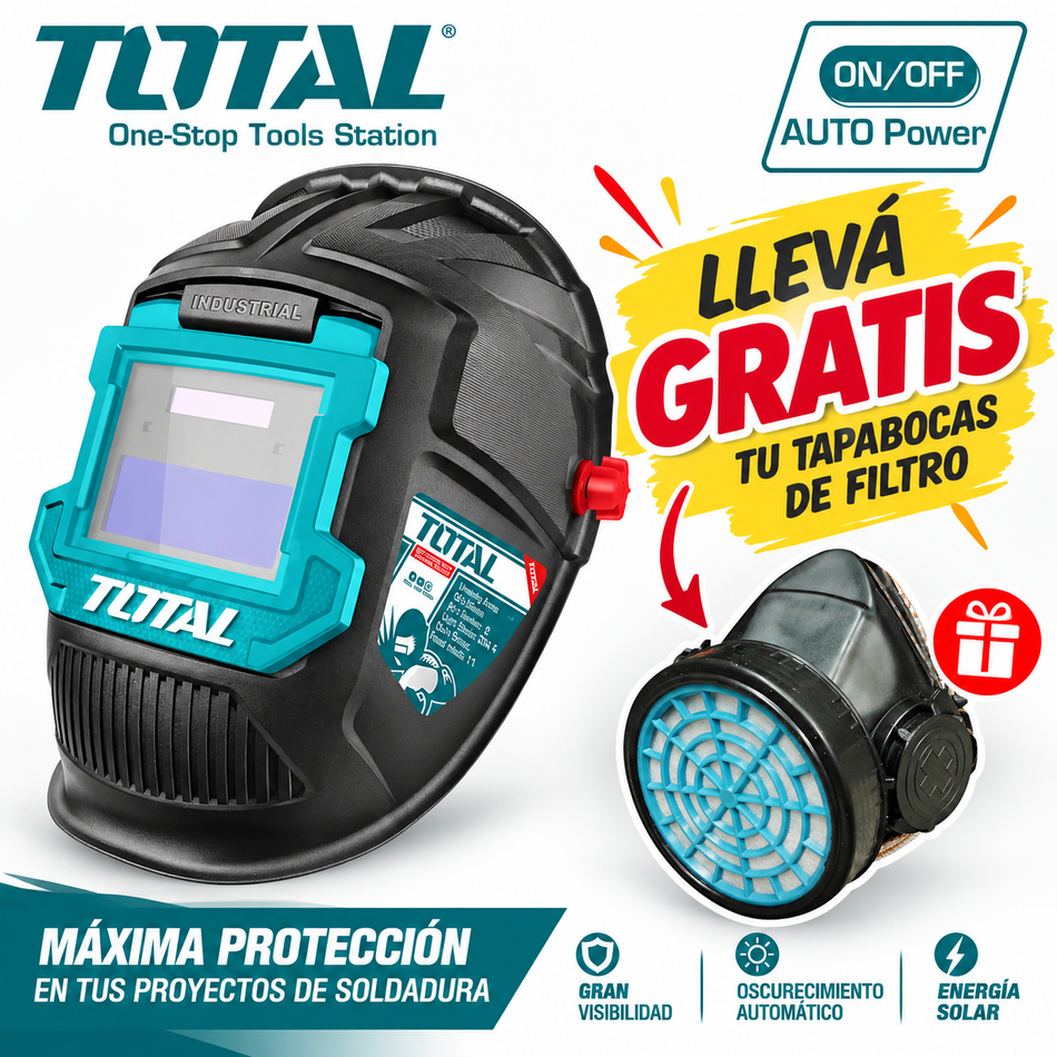 CARETA DE SOLDAR AUTOMÁTICA  INDUSTRIAL (TSP9309)