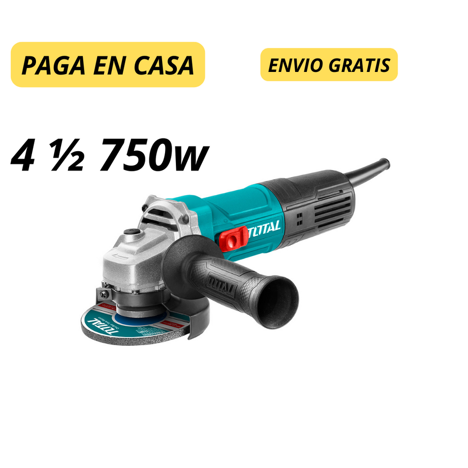TOTAL PULIDORA 4 1/2" 750W 120V SUPER SELECT