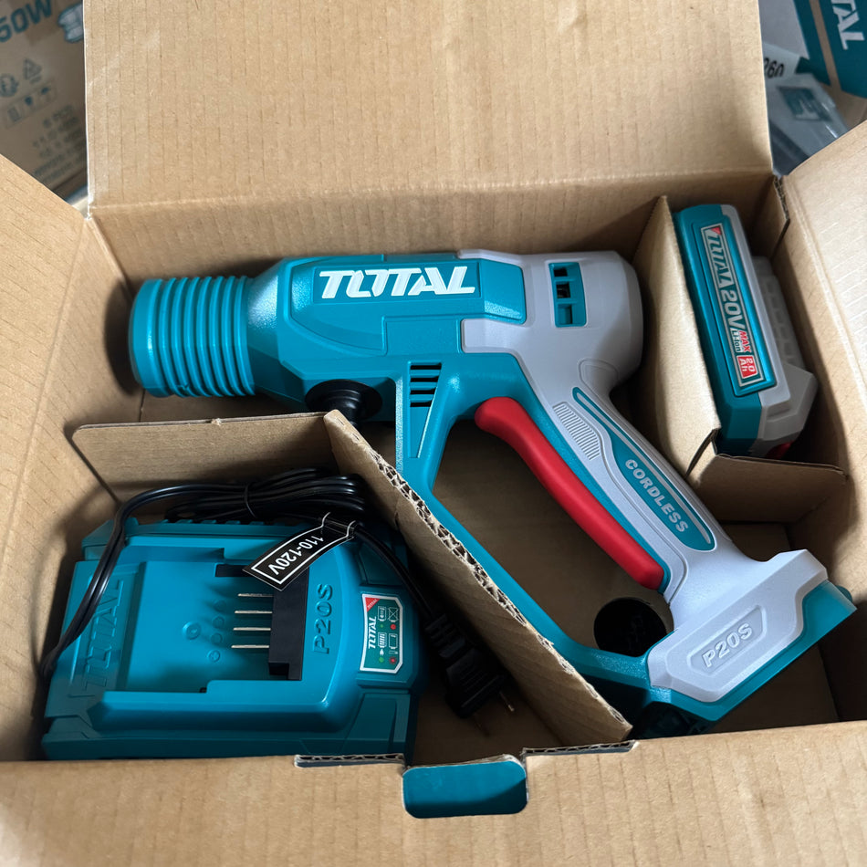 HIDROLAVADORA INALAMBRICA 20V PORTATIL INCLUYE 1 BATERIA 2.0 AH Y CARGADOR SUPER TOTAL (UTPWLI20362)