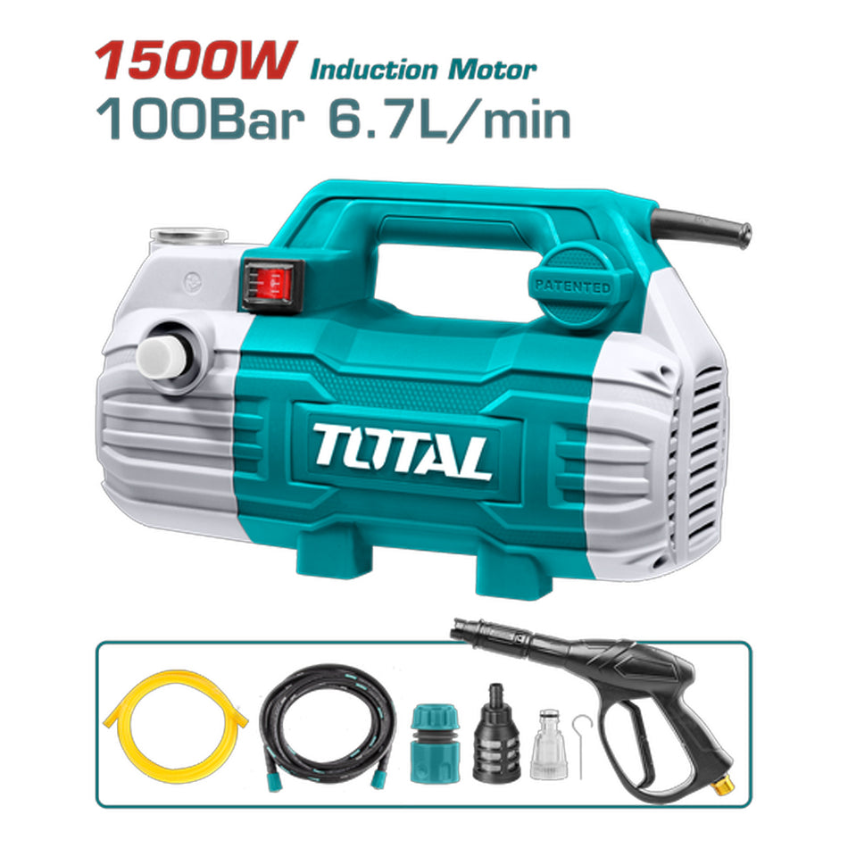 HIDROLAVADORA DE ALTA PRESION 1500W 110-120V 100 BAR  TOPO TOTAL