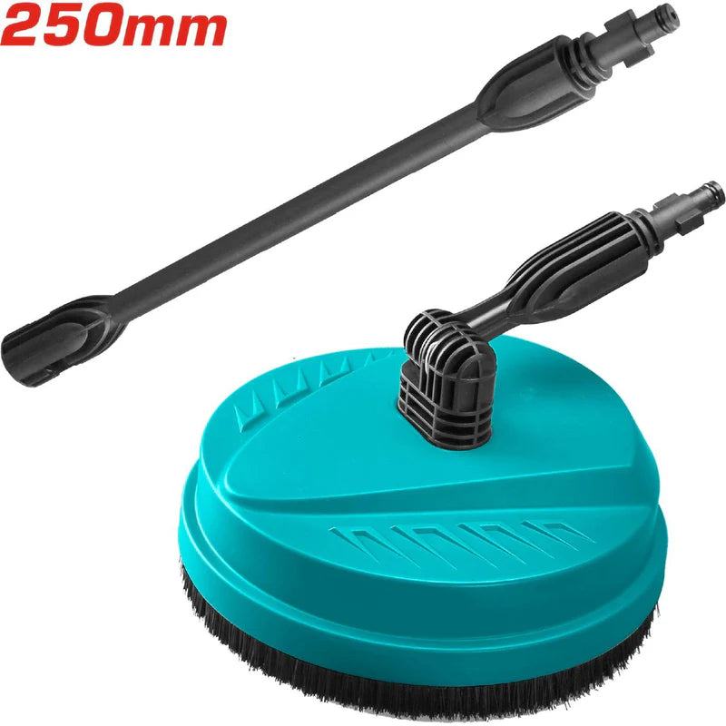 CEPILLO DE PATIO 250 MM CIRCULAR PARA PISTOLA DE HIDROLAVADORA TOTAL (TGTPB251)