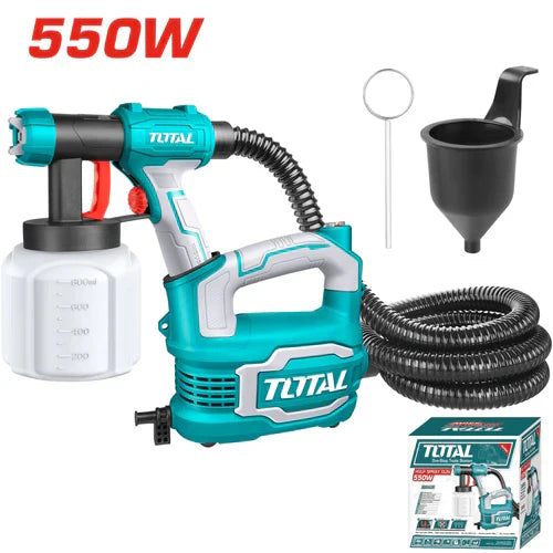 Pistola de pintar con mini compresor 550w profesional agua/aceite
