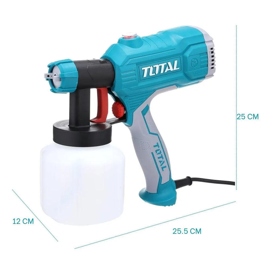 Pistola De pintar Electrica 450w Marca Total 100% Original Agua/Aceite